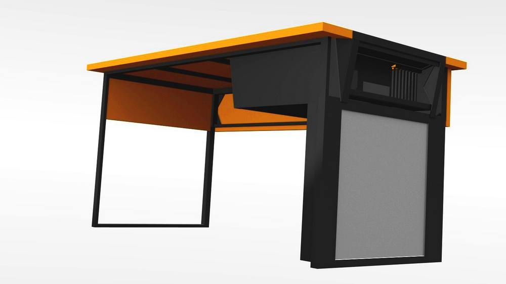 Projekt UDesk: tiché PC zabudované do stolu – dokončení