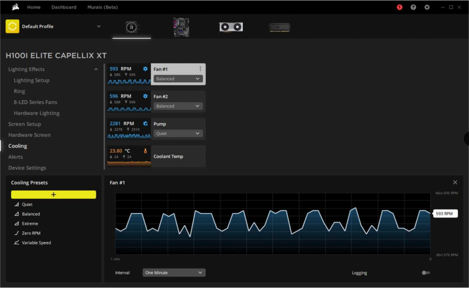 Corsair iCUE H100i Elite LCD XT – Stylové chlazení procesoru s vlastní obrazovkou