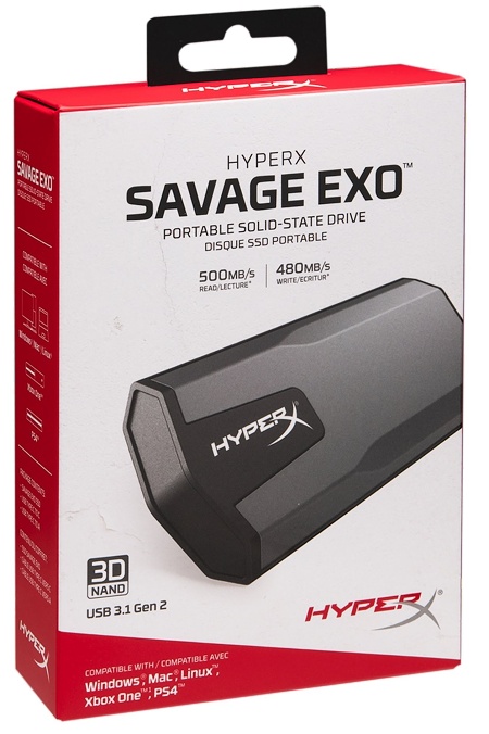 Kingston Savage Exo 480 GB: Rychlé externí SSD pro USB 