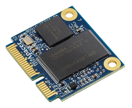 Apacer představuje kompaktní mSATA Mini SSD moduly
