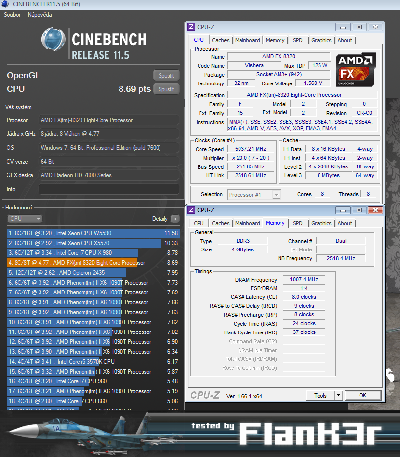 Taktování AMD FX Vishera – dosáhli jsme až na 5833 MHz