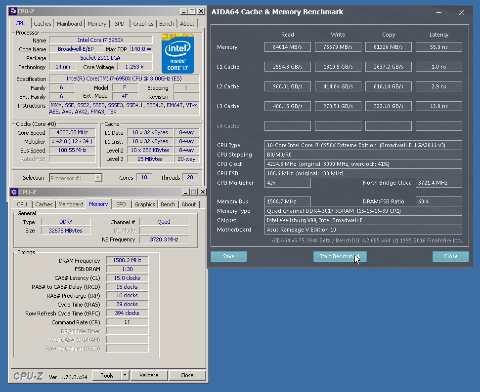 Přetaktování monstra Intel Core i7-6950X Broadwell-E