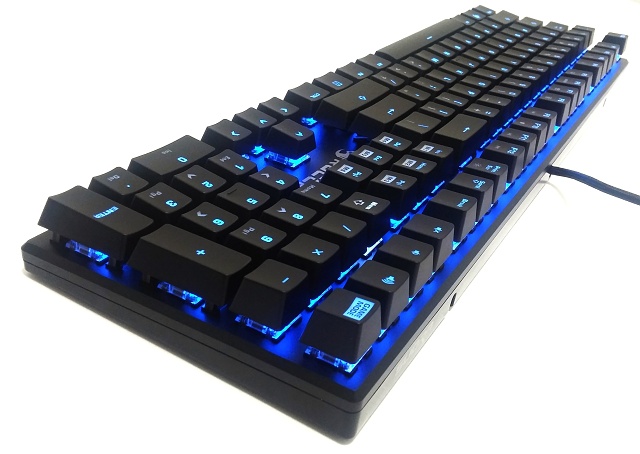 Roccat Suora FX: mechanická s RGB LED a bez rámečku