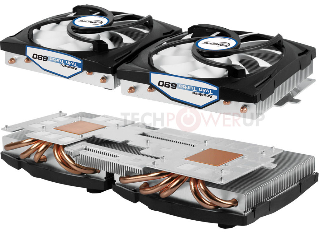 Arctic vyrobil Accelero Twin Turbo pro duální GeForce GTX 690