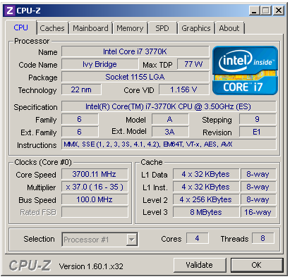 Intel Core i7-3770K – 22nm Ivy Bridge do desktopu