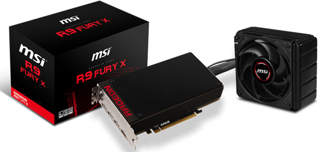 Grafická karta Radeon R9 FURY X - MSI Radeon R9 FURY X