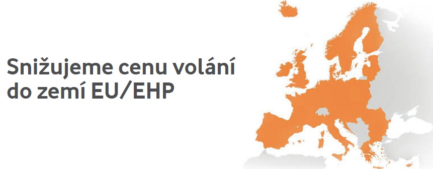 Vodafone od 7. května zlevňuje hovory i SMS do zahraničí