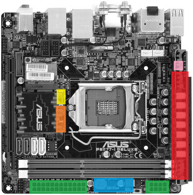 Asus P8Z77-I Deluxe – miniaturní ITX deska pro Ivy Bridge