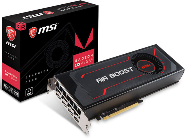 MSI nabídne Radeon RX Vega 56 Air Boost ve dvou verzích