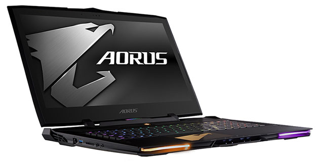 Aorus představil nový herní notebook s grafikami GTX 1070 do SLI