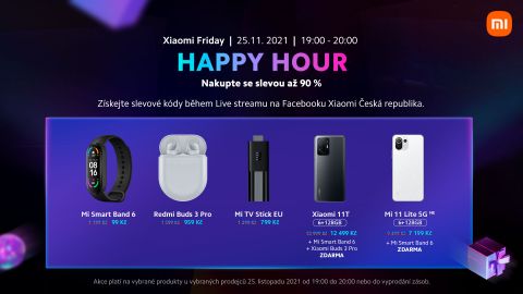 AKCE: Xiaomi 11 Lite 5G NE jen za 7 199 Kč a náramek Band 6 zdarma