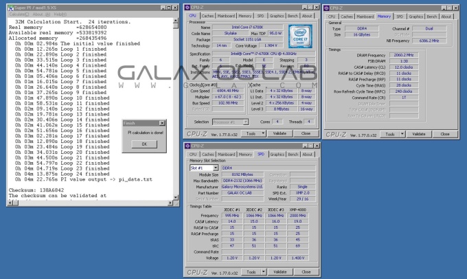 Galax HOF OC LAB Special Edition DDR4-4000 16GB