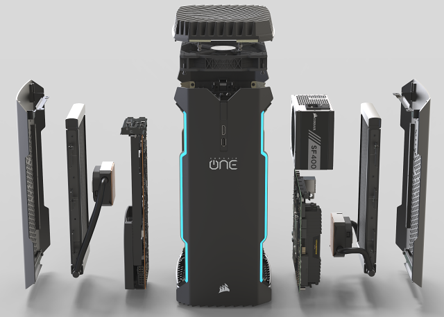 Corsair One Pro: výkonné mini-PC s i7-7700K a GTX 1080 Ti