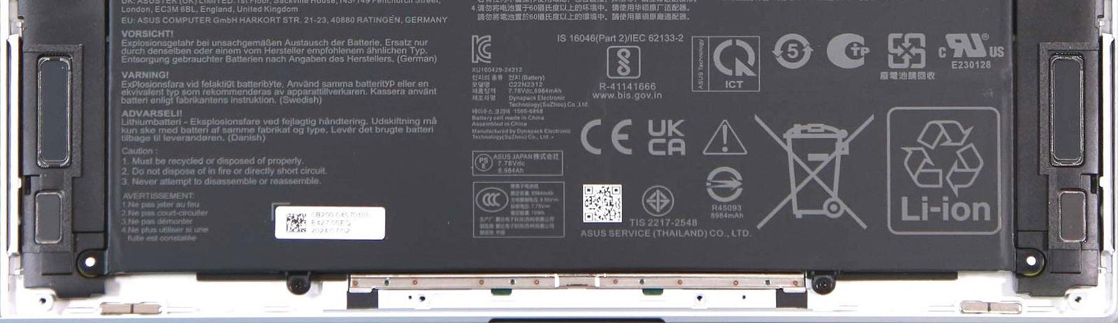 ASUS Zenbook S14 (2024): Intel Lunar Lake poprvé v testu