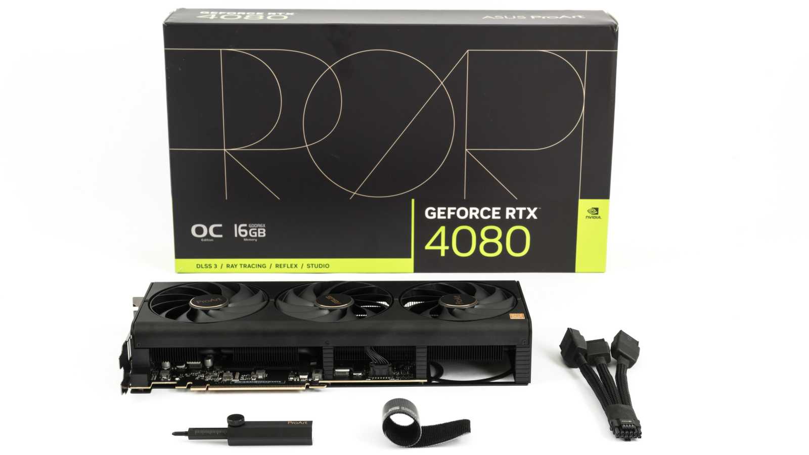 Test Asus ProArt GeForce RTX 4080 OC Ed. 16GB: Může stačit i 2,5 slotu!