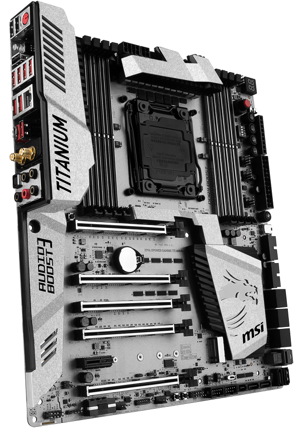 MSI X99A XPower Gaming Titanium – Herní deska pro BD-E