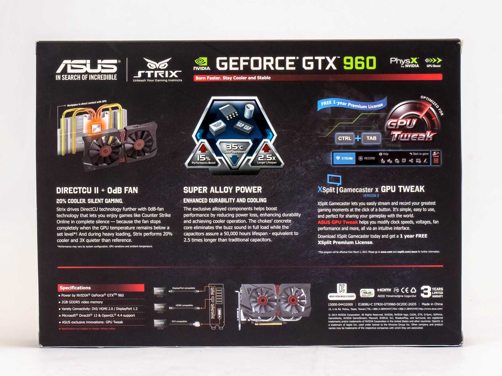 Nový Maxwell v testu: Asus GTX 960 OC a MSI GTX 960 Gaming