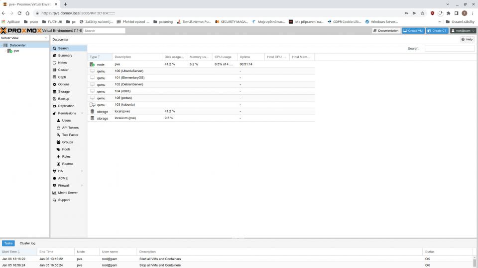 Co se starým PC: Proxmox a virtualizace profesionálně i doma