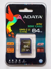 Test 64GB karet SD: 4× SDXC a 10× MicroSDXC 