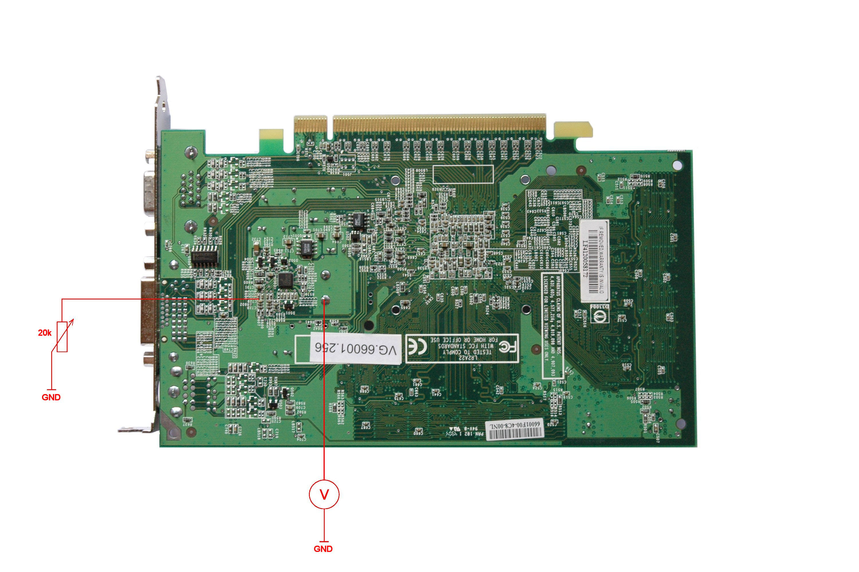 Modifikace grafické karty Leadtek PX6600TD 256MB