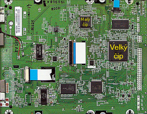 NEC ND-3500A, další dvouvrstvý drobeček