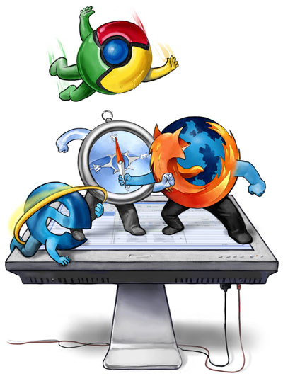 Nejpoužívanějším prohlížečem v Evropě je Mozilla Firefox