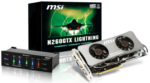 MSI N260GTX Lightning Vyladěná "dvěstěšedesátka"