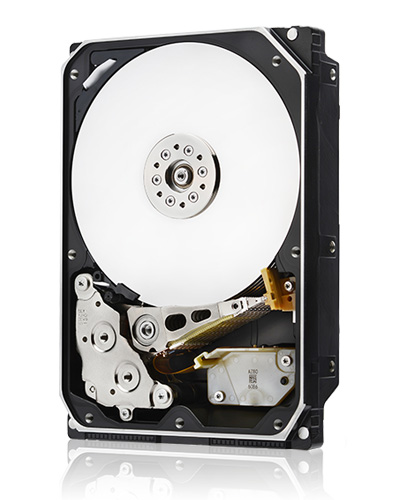 Western Digital uvádí pod značkou HGST na trh první 10TB harddisk plněný heliem