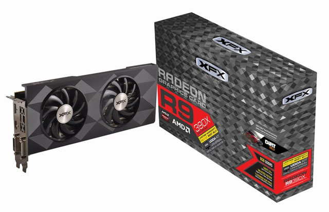 Firma XFX zveřejnila jako první fotografie svého nereferenčního provedení grafiky Radeon R9 390X