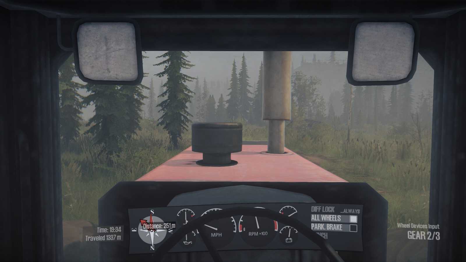 Spintires: Mudrunner – American Wilds – bahno made in USA 