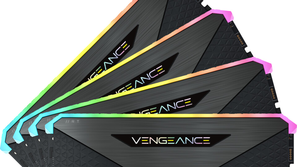 Corsair vypustí na trh paměti Vengeance RGB RT a Vengeance RGB RS