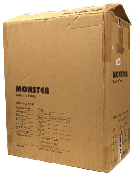 Eurocase Monster ML-9001 - hráčův sen za pár korun?