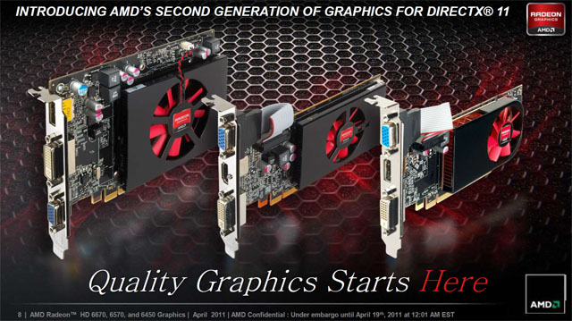 AMD Radeon HD 6570 a 6670 — dobrý výkon za pár korun 