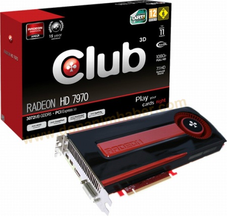 Nový Radeon HD 7970 v podání Club3D