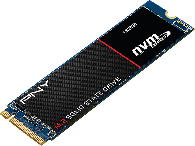 PNY vydává M.2 NVMe SSD CS2030 s MLC NAND flash čipy