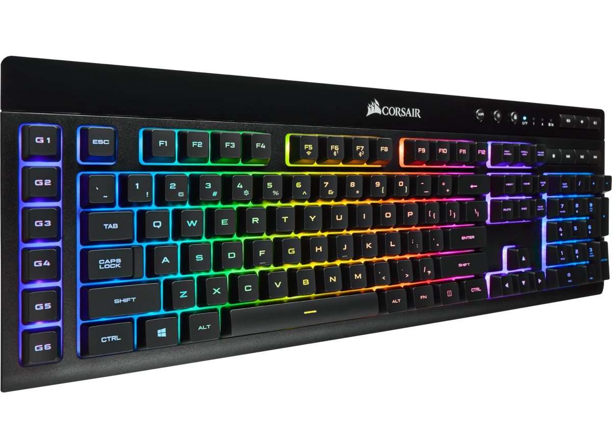 Corsair K57 RGB Wireless – tichá a elegantní klávesnice ;