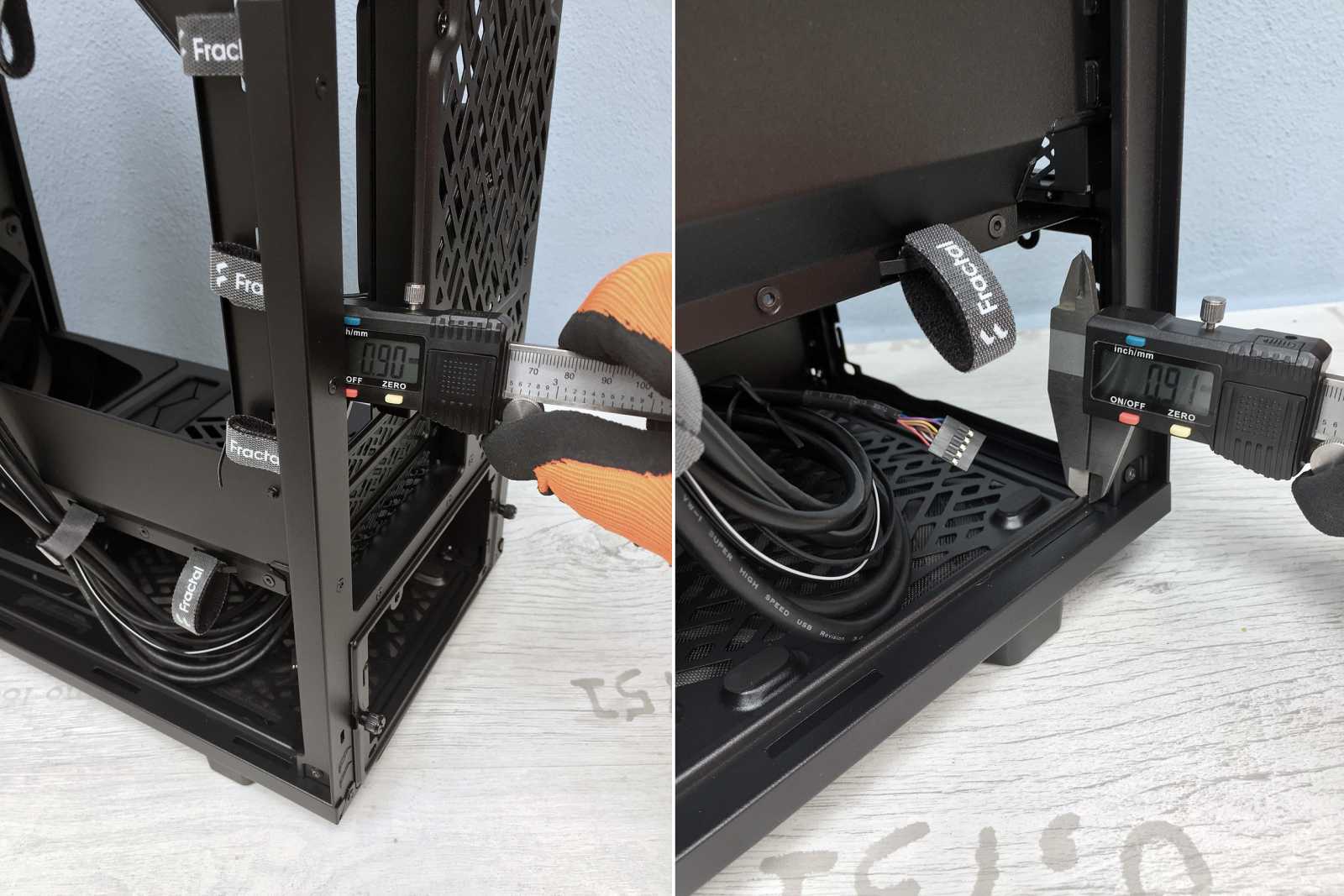 Test skříní Fractal Design Meshify 2 Mini a Define 7 Nano