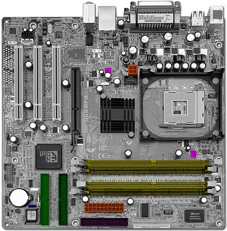 ASUS P4R800 - nejvýkonnější grafika na palubě?