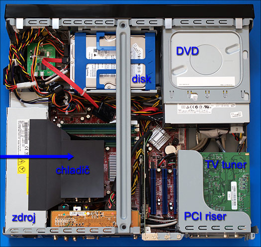 Fujitsu-Siemens Scaleo E - elegantní PC do obýváku