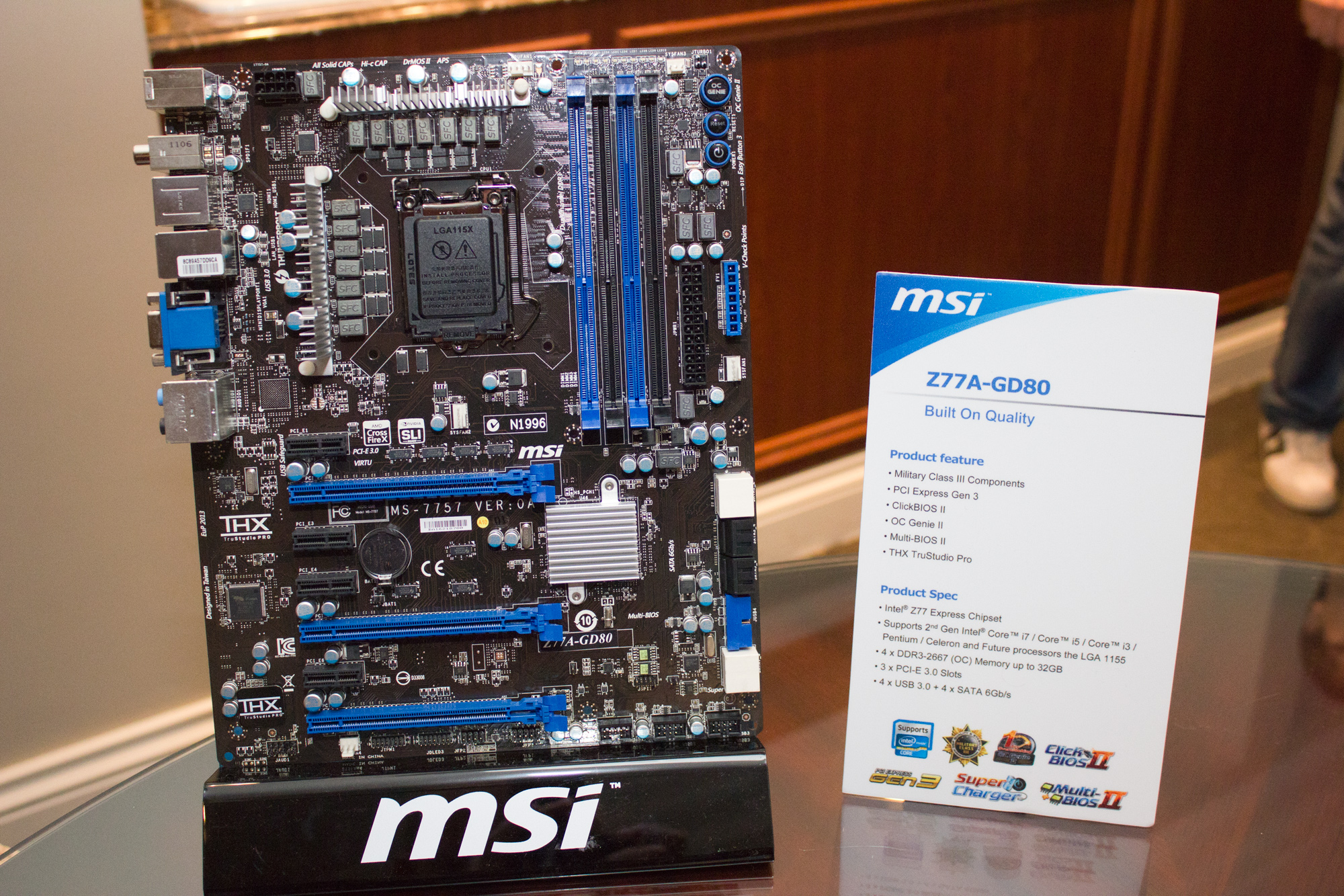 MSI Z77A-GD80: První deska s novým rozhraním Thunderbolt