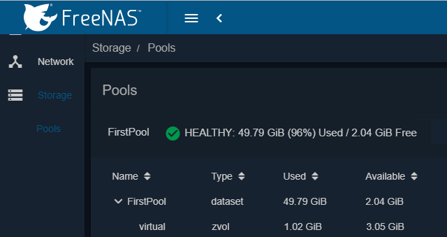 Ručně vytvořený Zvol pro OpenWRT