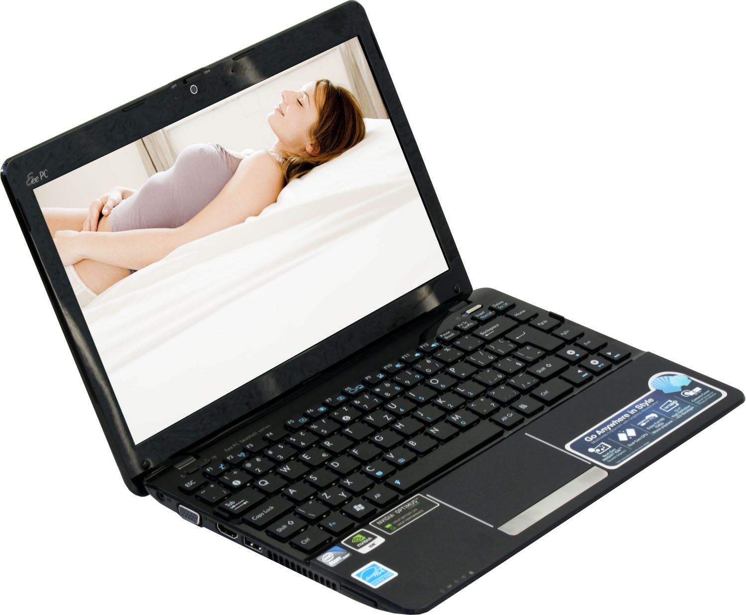 Asus Eee PC 1215N a Lamborghini VX6 — výkonné netbooky