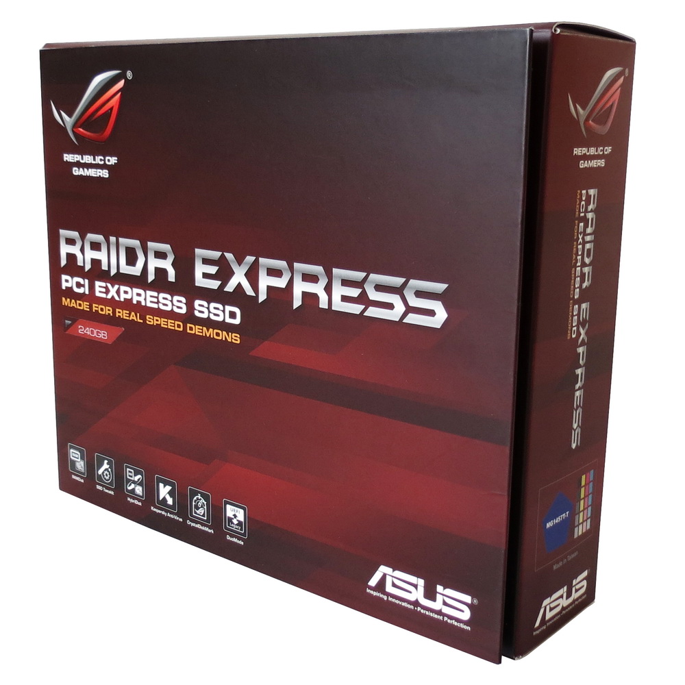 Asus RAIDR Express – ohromující SSD na PCI-E kartě