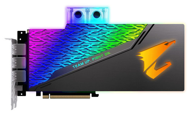 Gigabyte představil grafiky RTX 2080 a RTX 2080 Ti s blokem vodního chlazení WaterForce WB