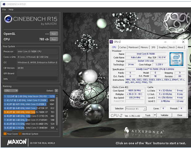 Core i5-7600K: odemčené čtyřjádro Kaby Lake v testu 