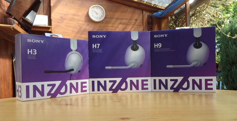 Sluchátka Sony Inzone H3, H7 a H9 – od základu až po úplný high-end