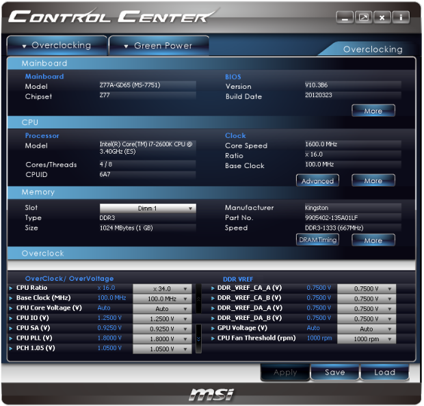  MSI Z77A-GD65 – čipset (Z77 Express) pro Ivy Bridge v akci