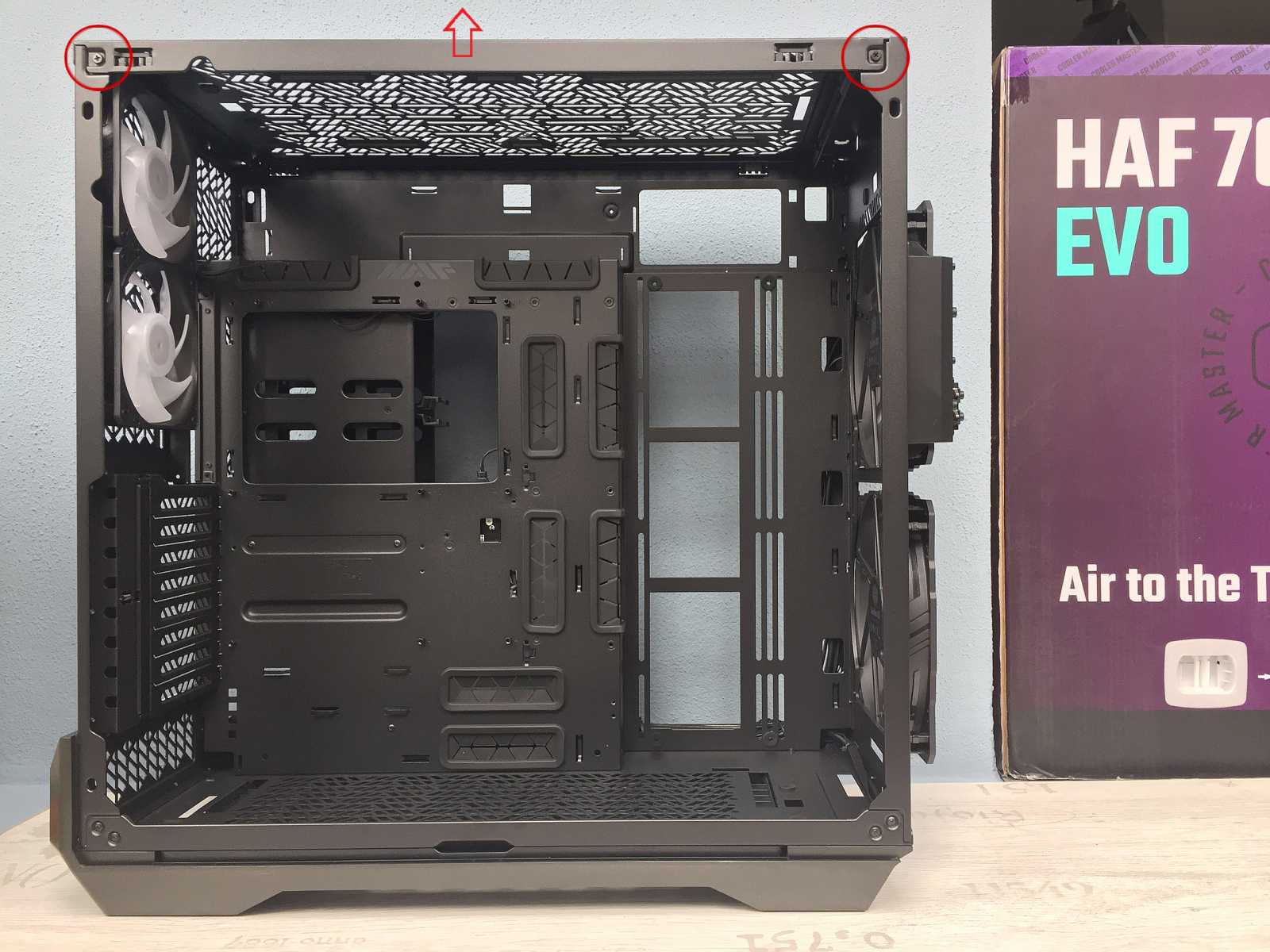 Test skříně Cooler Master HAF 700 EVO – extrém v mnoha aspektech