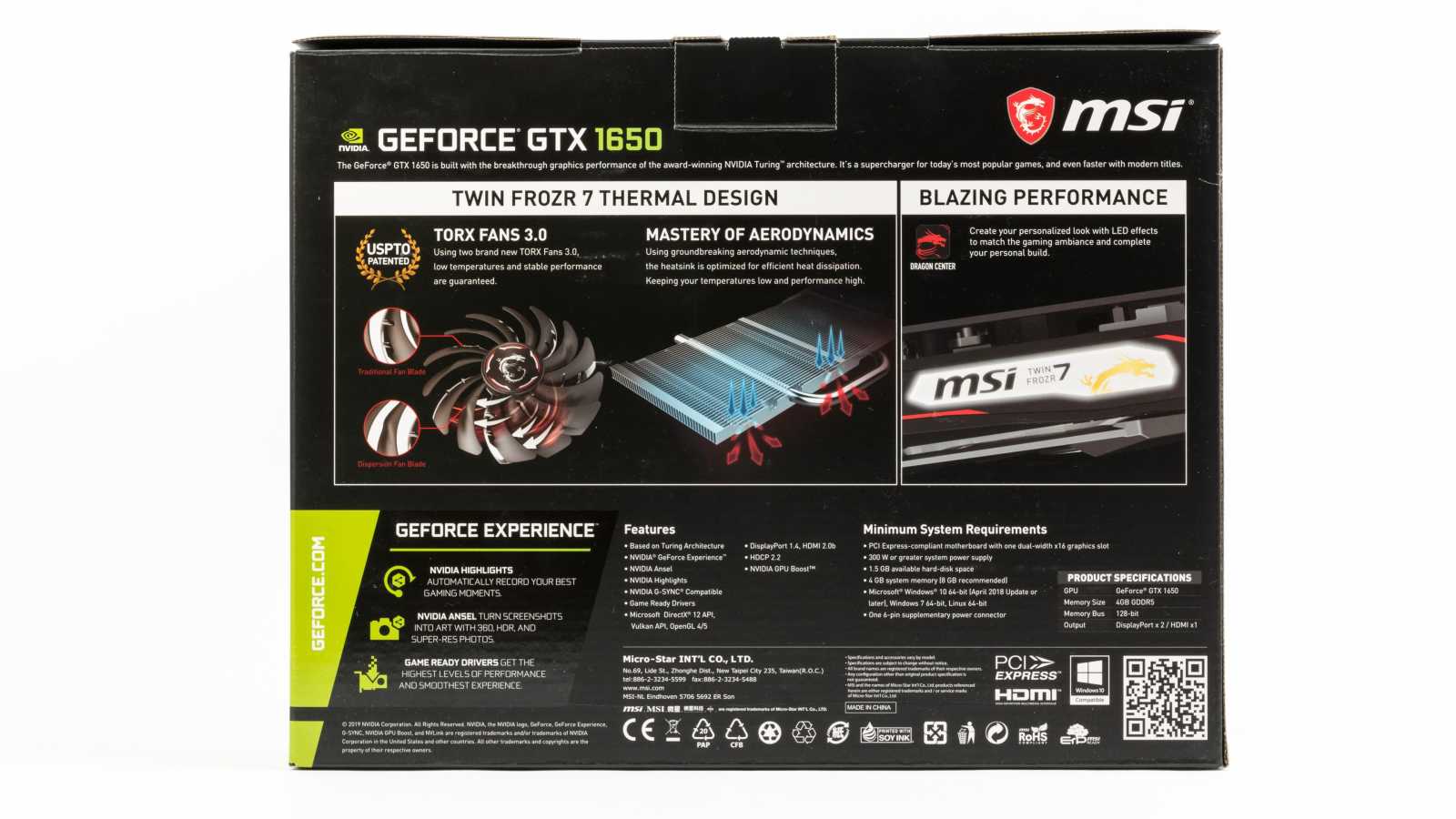 MSI Radeon RX 570 Armor 4G vs. GTX 1650 Gaming X