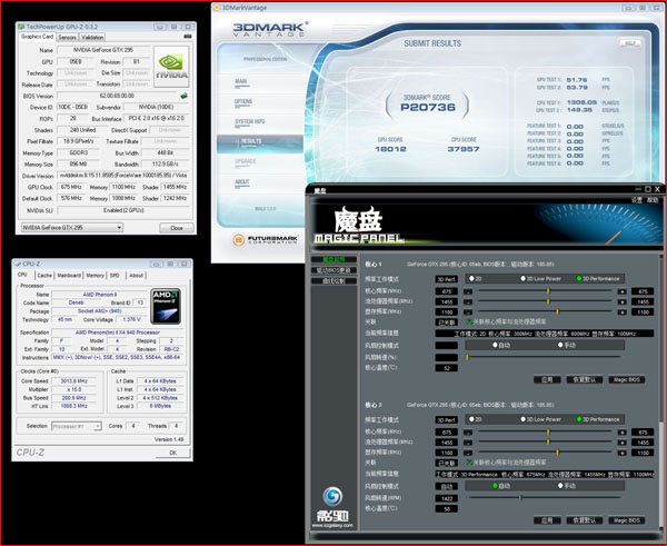 20736 bodů s GTX 295